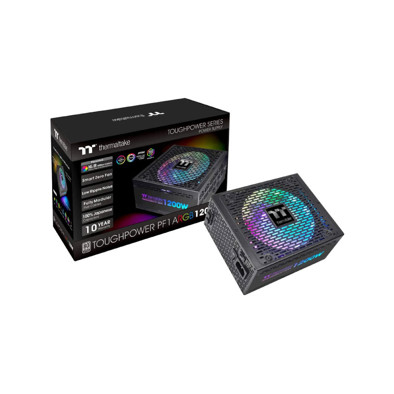 Power Supply Thermaltake 1200W Toughpower PS-TPD-1200F3FAPE-1 Power Supply Thermaltake 1200W Toughpower PS-TPD-1200F3FAPE-1