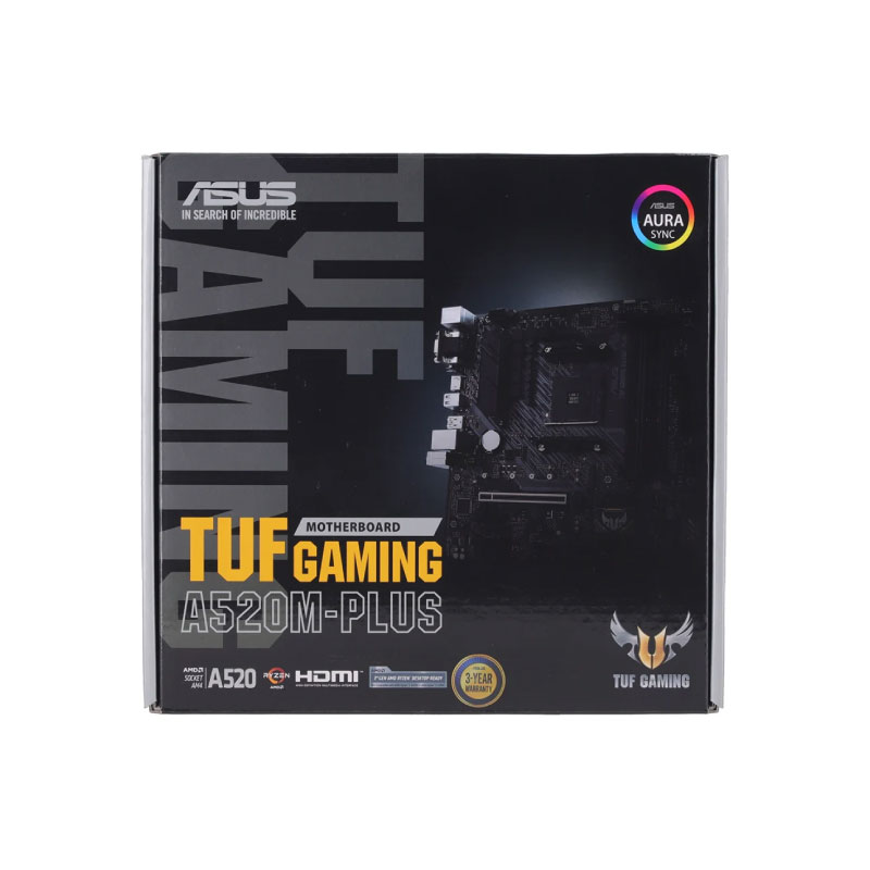 เมนบอร์ด Asus TUF A520M-PLUS GAMING Mainboard 1