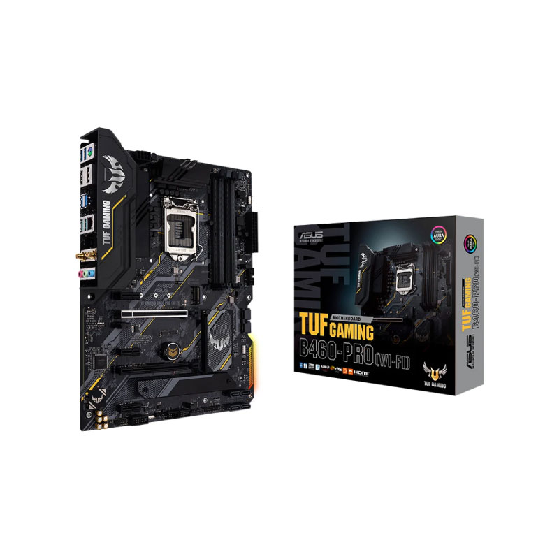 เมนบอร์ด Asus TUF GAMING B460-PRO (WI-FI) Mainboard 1