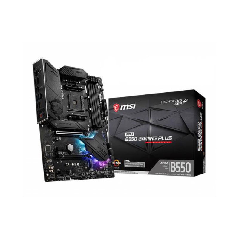 เมนบอร์ด MSI B550 GAMING PLUS Mainboard เมนบอร์ด MSI B550 GAMING PLUS Mainboard