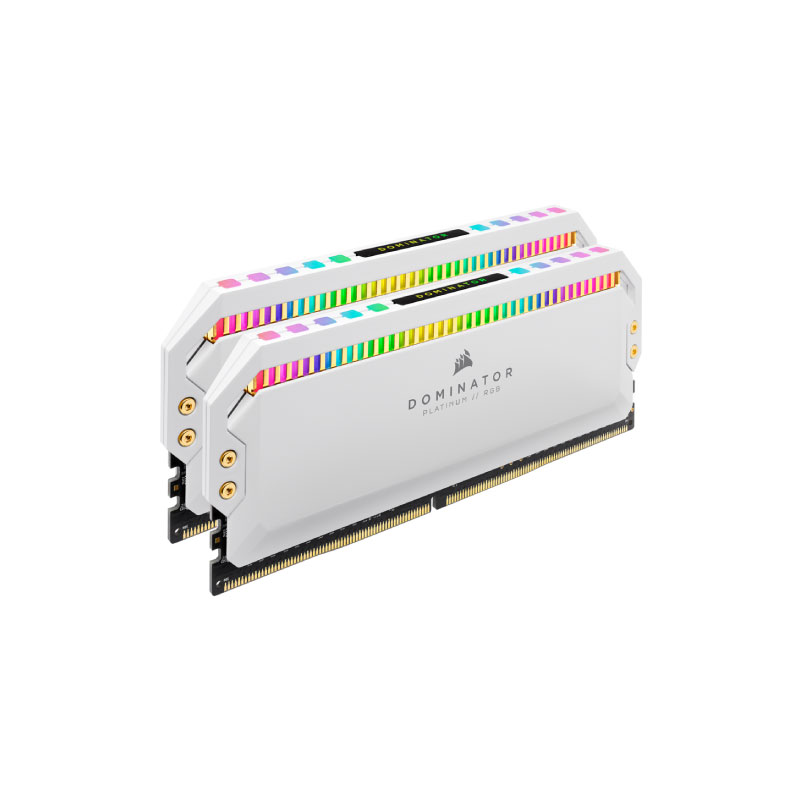 แรม Corsair 16GB (8GBx2) DDR43600 DOMINATOR PLATINUM RGB CMT16GX4M2C3600C18W Ram