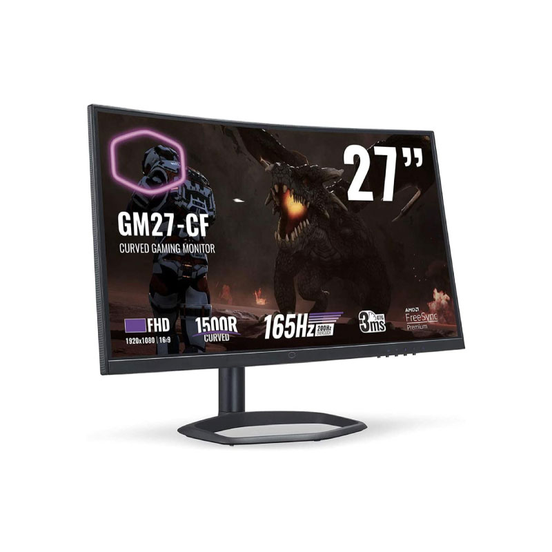 จอคอม Cooler Master 27 VA Curved @ 165Hz GM27-CF Monitor จอคอม Cooler Master 27 VA Curved @ 165Hz GM27-CF Monitor