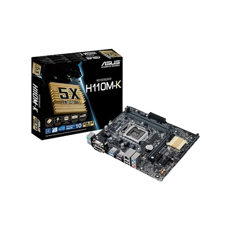 เมนบอร์ด Asus H110M-K Mainboard 1