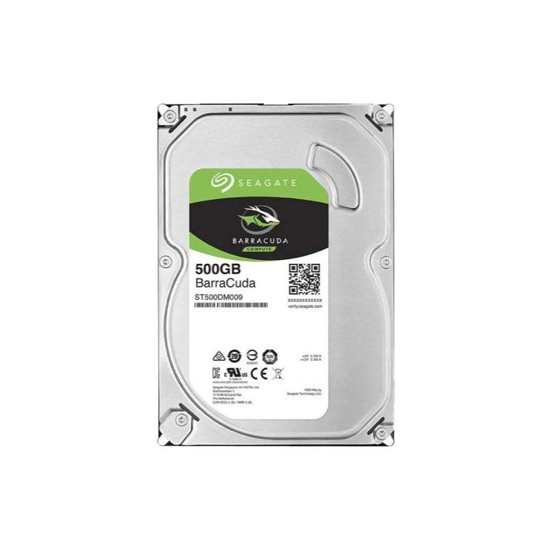 Seagate BarraCuda HDD 500GB 7200 RPM Harddisk Seagate BarraCuda HDD 500GB 7200 RPM Harddisk