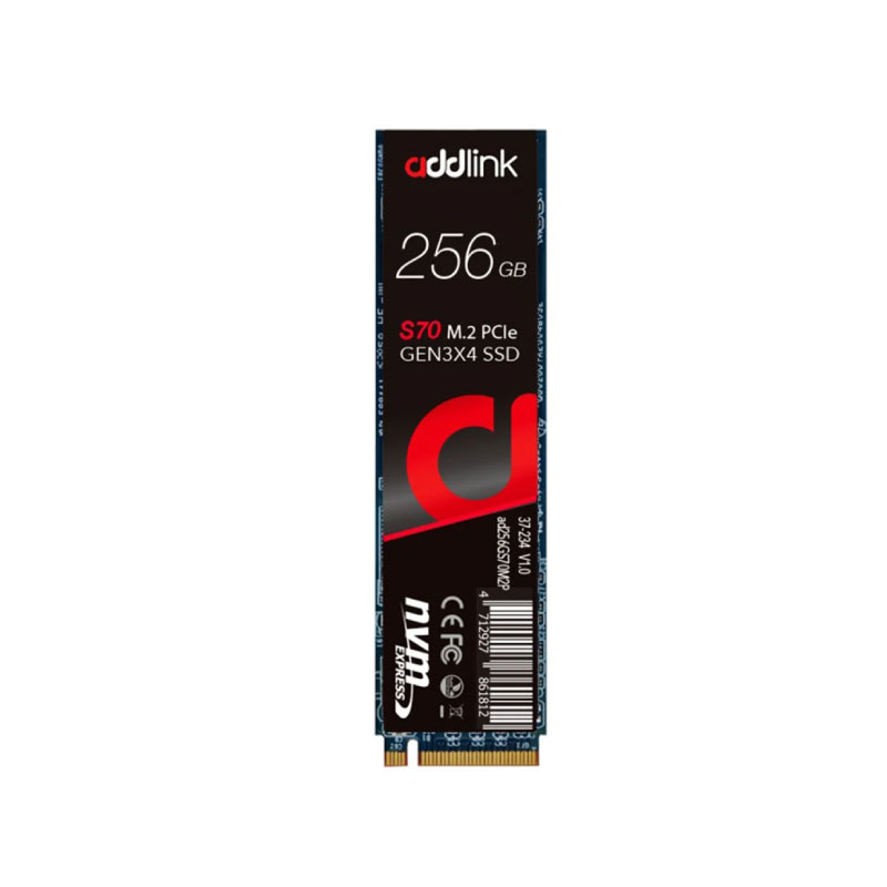 SSD Addlink S70 256 GB Solid State Drive SSD Addlink S70 256 GB Solid State Drive