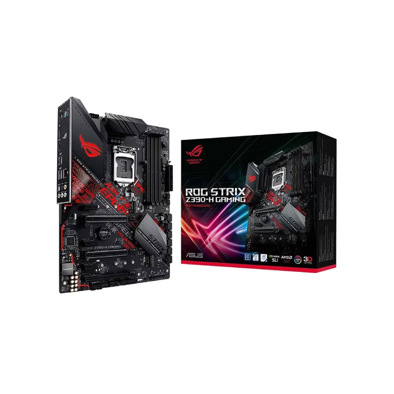เมนบอร์ด Asus ROG STRIX Z390-H GAMING Mainboard เมนบอร์ด Asus ROG STRIX Z390-H GAMING Mainboard
