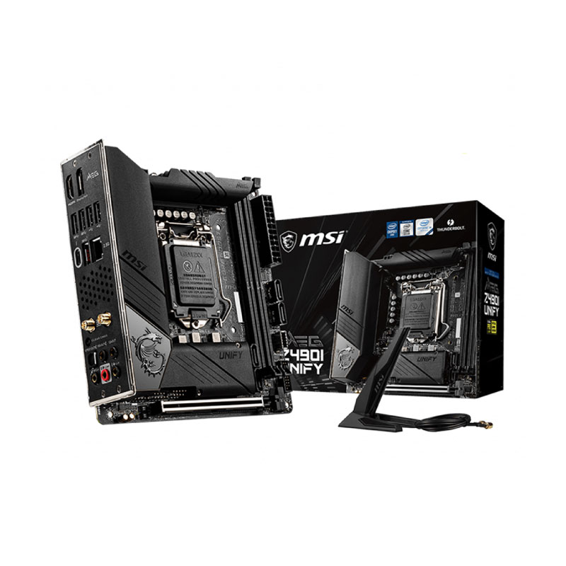 เมนบอร์ด MSI MAG Z490I UNIFY Mainboard เมนบอร์ด MSI MAG Z490I UNIFY Mainboard
