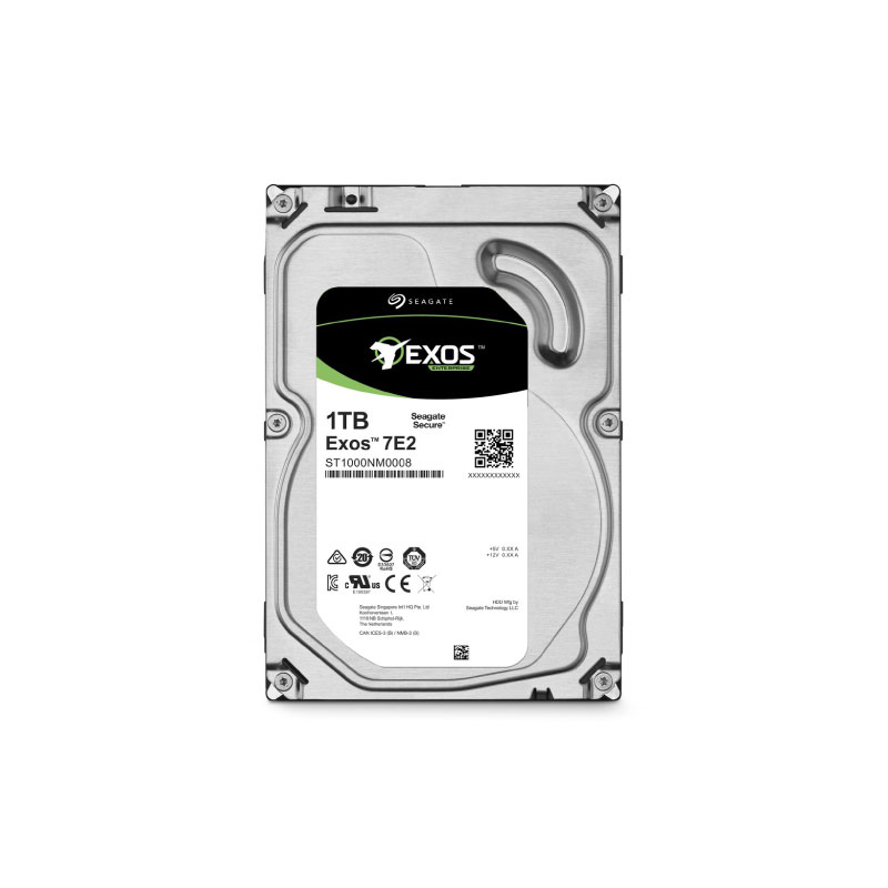 Seagate EXOS 7E2 512N 1TB 7200 RPM Harddisk Seagate EXOS 7E2 512N 1TB 7200 RPM Harddisk