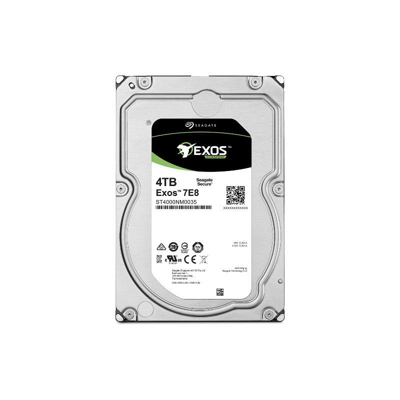 Seagate Exos 7E8 512E4KN SAS 4TB 7200 RPM Harddisk Seagate Exos 7E8 512E4KN SAS 4TB 7200 RPM Harddisk