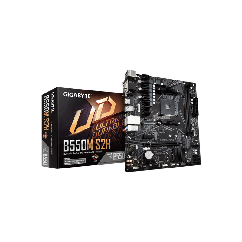 Gigabyte B550M S2H (REV.1.0) Mainboard Gigabyte B550M S2H (REV.1.0) Mainboard