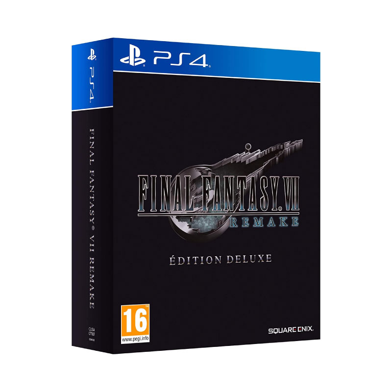 PS4 FINAL FANTASY VII REMAKE [DELUXE EDITION] (EURO) Game Console