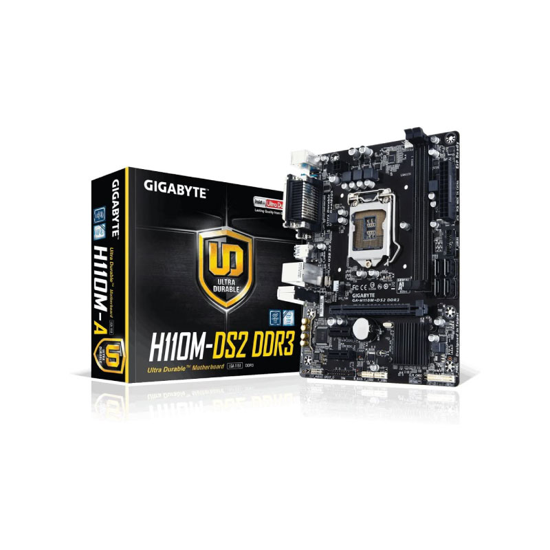 Gigabyte GA-H110M-DS2 Mainboard Gigabyte GA-H110M-DS2 Mainboard