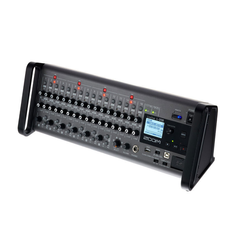 Zoom L-20R Rack Mountable Digital Mixer, Audio Interface and Recorder Zoom L-20R Rack Mountable Digital Mixer, Audio Interface and Recorder
