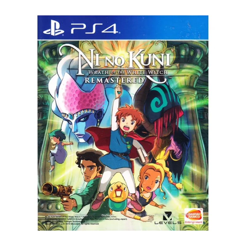 PS4 NI NO KUNI: WRATH OF THE WHITE WITCH REMASTERED (MULTI-LANGUAGE) (ASIA) Game Console PS4 NI NO KUNI: WRATH OF THE WHITE WITCH REMASTERED (MULTI-LANGUAGE) (ASIA) Game Console