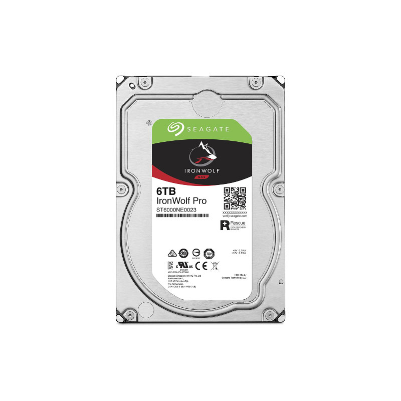 Seagate IronWolf Pro NAS 6TB 7200 RPM Harddisk Seagate IronWolf Pro NAS 6TB 7200 RPM Harddisk