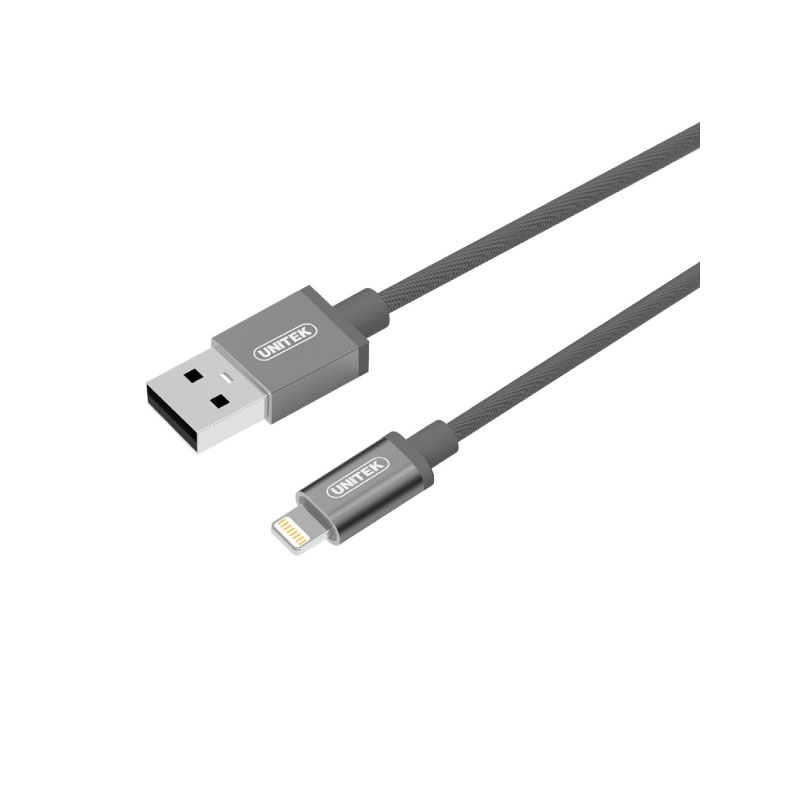 Unitek-Cable-USB-to-Lightning-1M-Y-C499A-Gray