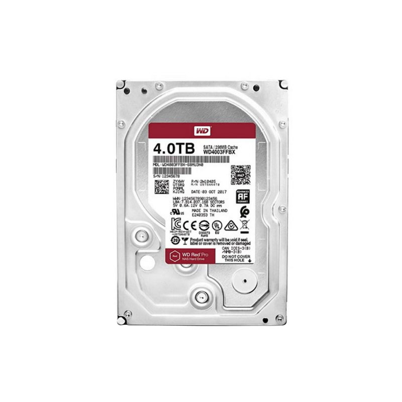 ฮาร์ดดิสก์ WD 4 TB NAS WD4003FFBX Red Harddisk ฮาร์ดดิสก์ WD 4 TB NAS WD4003FFBX Red Harddisk