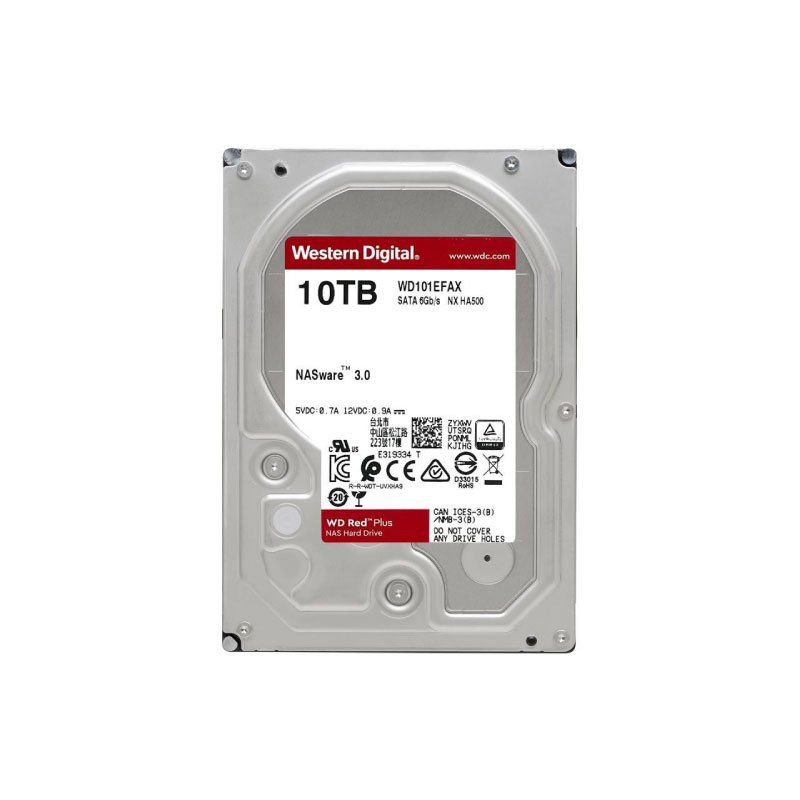 ฮาร์ดดิสก์ WD 10 TB NAS WD101EFAX Cavier Red Harddisk ฮาร์ดดิสก์ WD 10 TB NAS WD101EFAX Cavier Red Harddisk