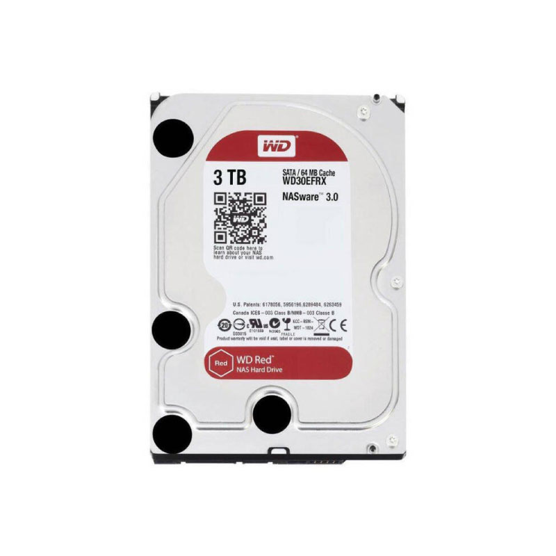 ฮาร์ดดิสก์ WD 3 TB NAS WD30EFRX Cavier Red Harddisk 1