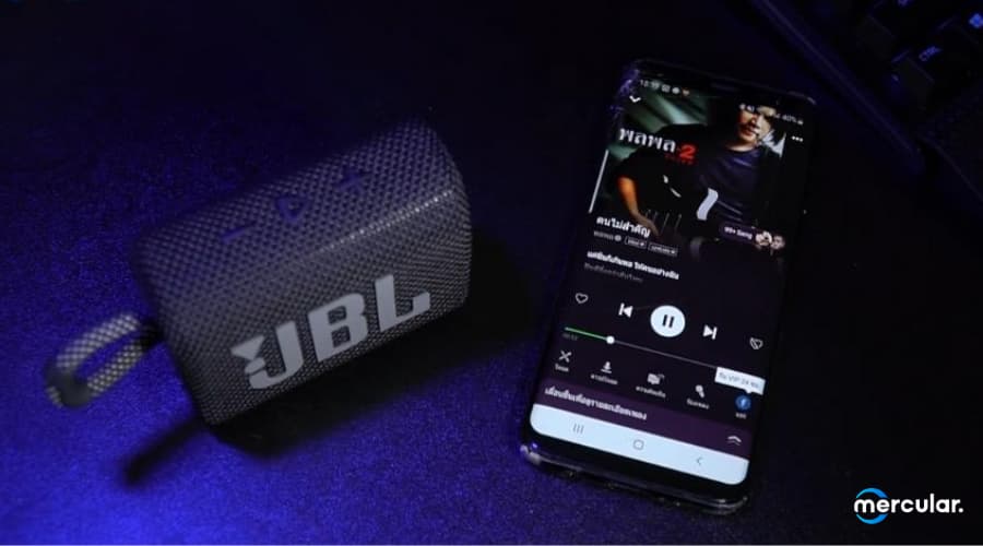 ลำโพง JBL Go 3 ฟังเพลง มือถือ