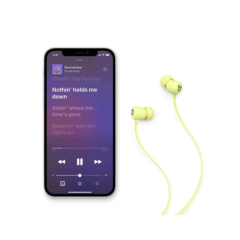 หูฟังไร้สาย Beats Flex Wireless In-Ear Yuzu Yellow