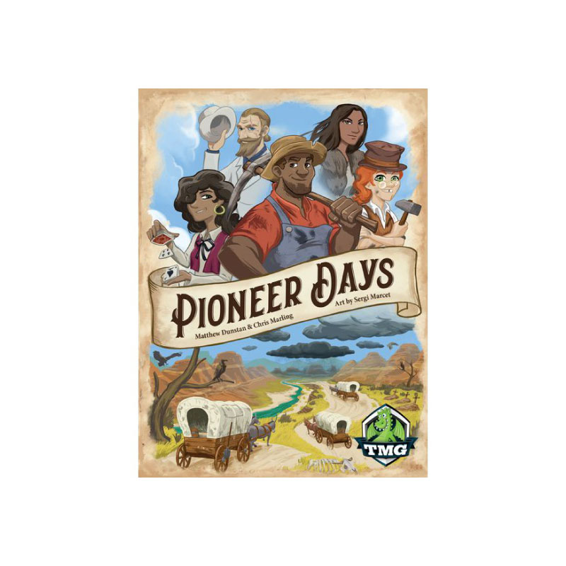 บอร์ดเกม Pioneer Days Board Game 1