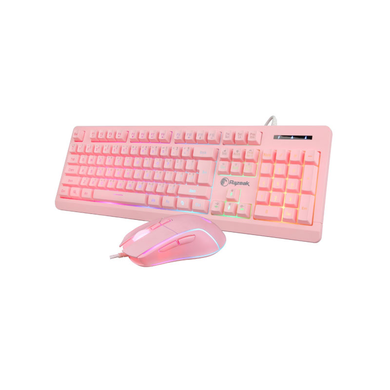 ชุดเล่นเกม Razeak RKM-705 Gaming Keyboard and Mouse Combo 1