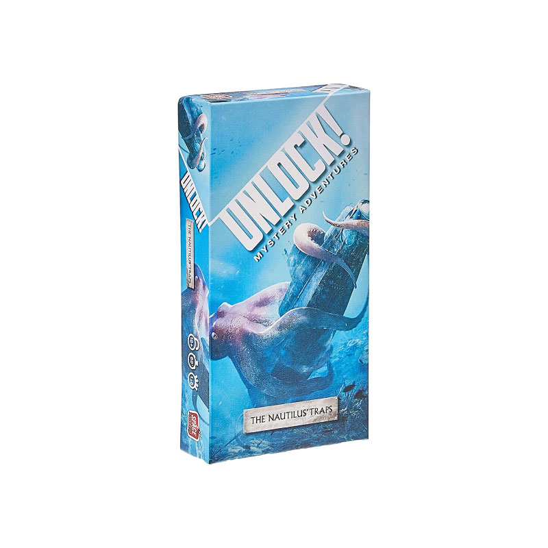 บอร์ดเกม Unlock The Nautilus' Trap Board Game บอร์ดเกม Unlock The Nautilus' Trap Board Game