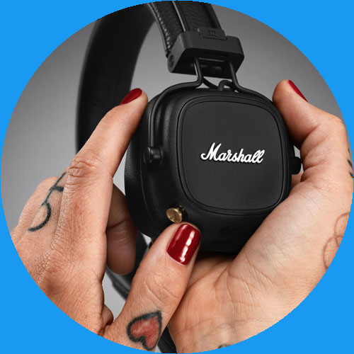 หูฟังไร้สาย Marshall Major IV Wireless Headphone แบตเตอรี่สุดอึด