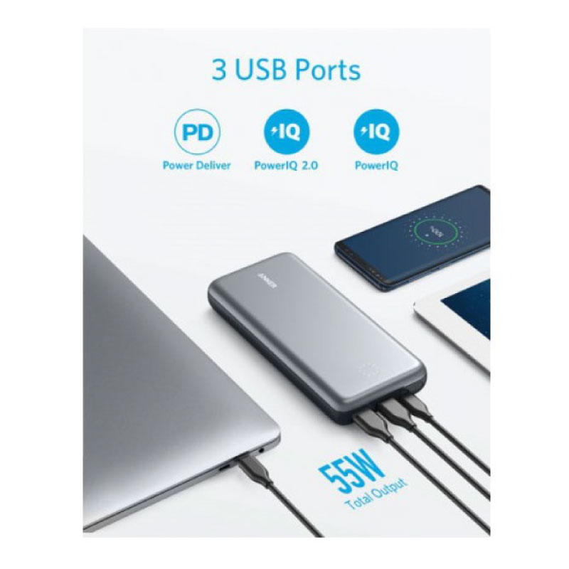 แบตสำรอง Anker PowerCore+19000 mAh Power Bank