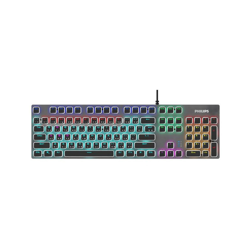 คีย์บอร์ด Philips SPK8404 Gaming Keyboard Punk