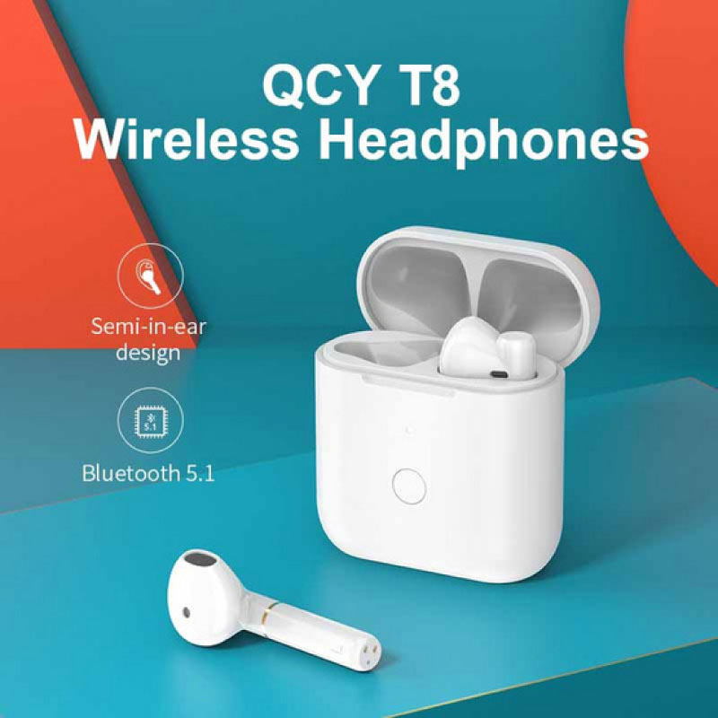 หูฟังไร้สาย QCY T8 True Wireless 4