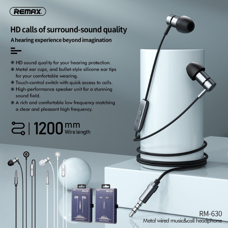 หูฟัง Remax RM-630 In-Ear