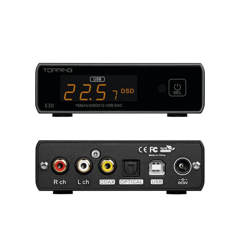 Topping E30 Dac Black
