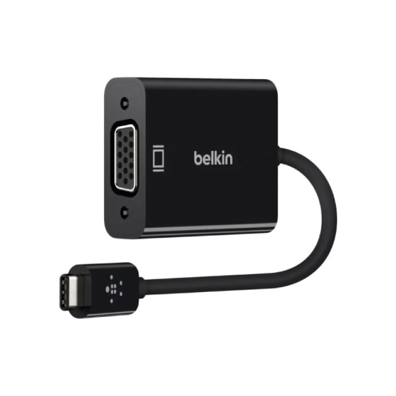 ตัวแปลง Belkin USB-C to VGA Adapter (USB Type-C) 15cm ตัวแปลง Belkin USB-C to VGA Adapter (USB Type-C) 15cm