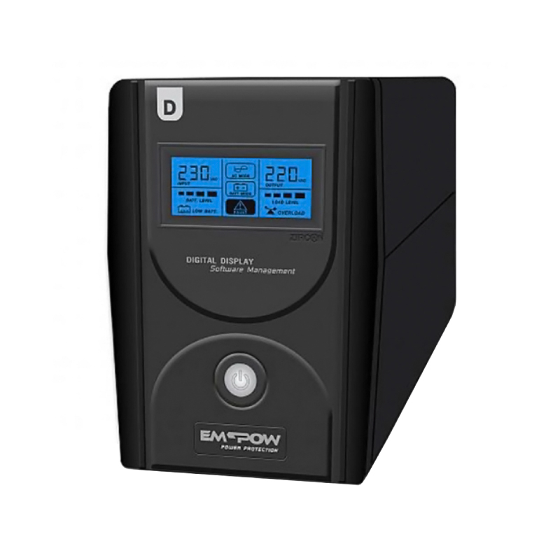 เครื่องสำรองไฟ Zircon D-Series 2000VA/1200W UPS เครื่องสำรองไฟ Zircon D-Series 2000VA/1200W UPS