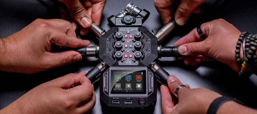 Zoom H8 Handy Recorder รีวิว