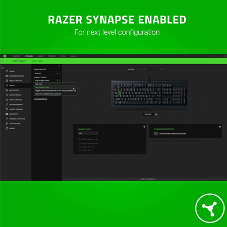 คีย์บอร์ด Razer Cynosa Lite Gaming Keyboard คุ้มค่า