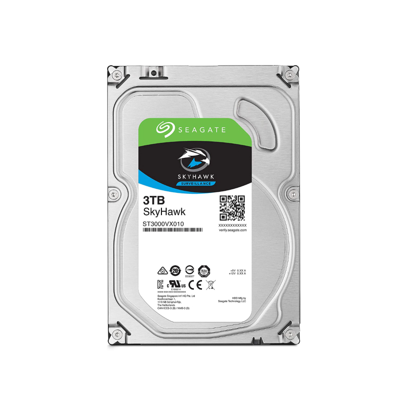 Seagate SKYHAWK Surveillance 3TB 5400RPM 256MB Seagate SKYHAWK Surveillance 3TB 5400RPM 256MB