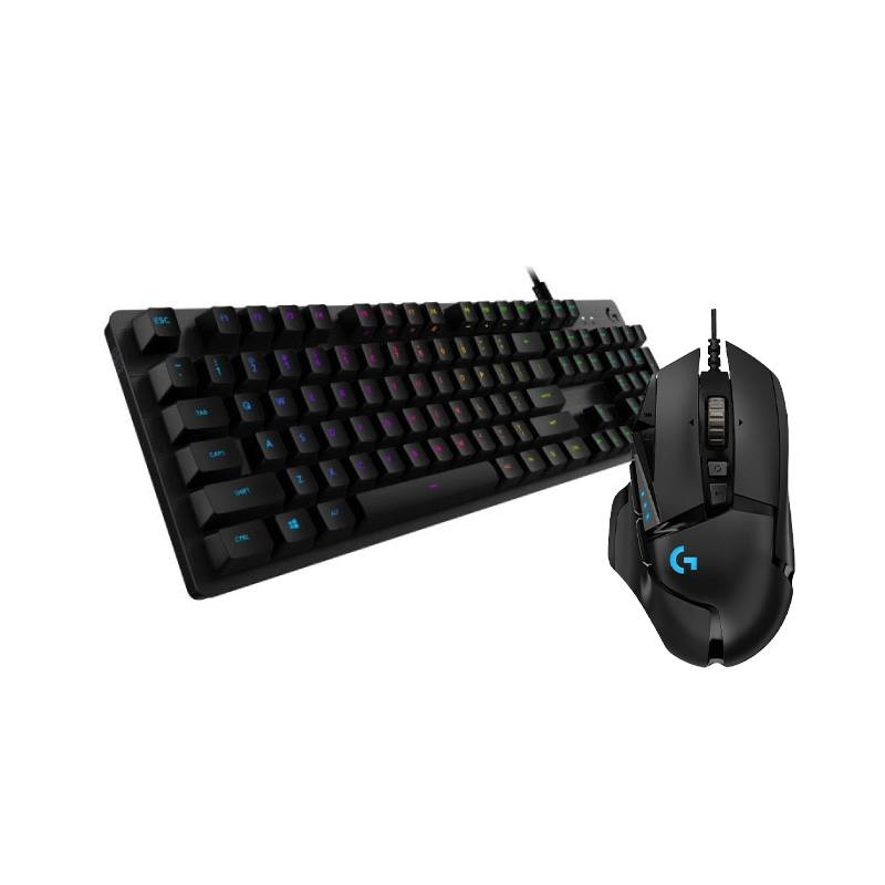 ชุดเล่นเกม Logitech G502 Hero + G512 Clicky Bundle ชุดเล่นเกม Logitech G502 Hero + G512 Clicky Bundle