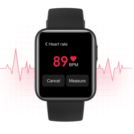 Xiaomi Mi Watch Lite Smart Watch เซนเซอร์