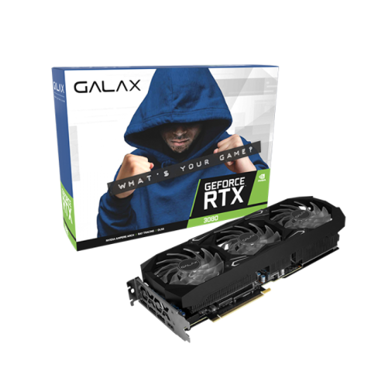การ์ดจอ Galax Geforce RTX 3080 SG 10GB GDDR6 320 Bit VGA การ์ดจอ Galax Geforce RTX 3080 SG 10GB GDDR6 320 Bit VGA