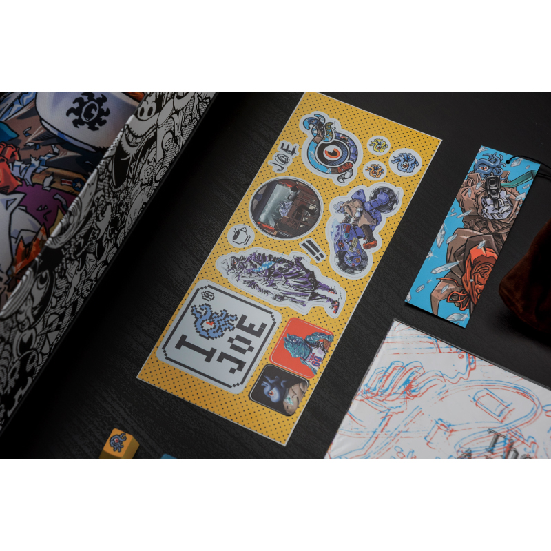 แผ่นรองเมาส์ Loga Mantra WP : Joe The Sea-Cret Agent XXL Mousepad