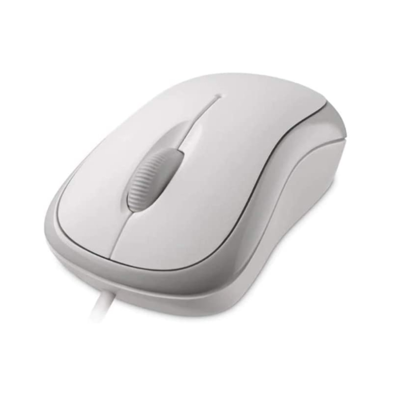 เมาส์ Microsoft L2 Basic Optical Mouse White