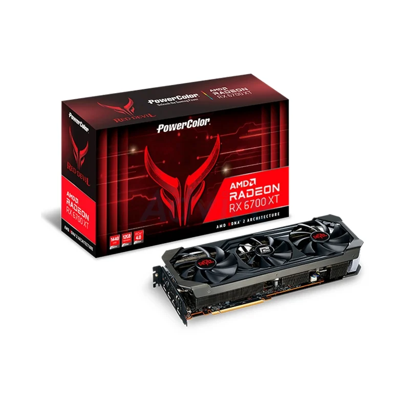 การ์ดจอ Power Color Red Devil Radeon RX 6700 XT 12GB GDDR6 VGA [1ยูสเซอร์ต่อ1ชิ้น]