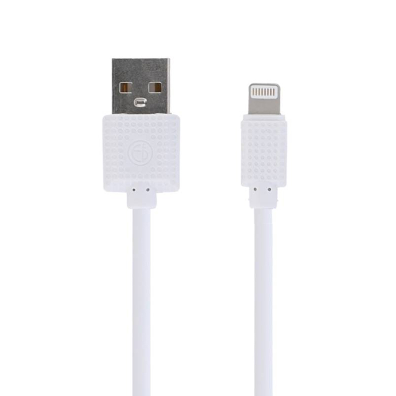 สายชาร์จ Easy & Perfect EP-530 USB-A To Lightning Cable White 1