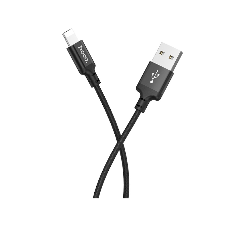 สายชาร์จ Hoco X14 Lightning Cable 2M Black 1