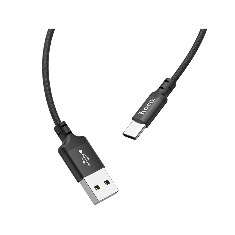 สายชาร์จ Hoco X14 Type C Cable 2M Black (1 piece)