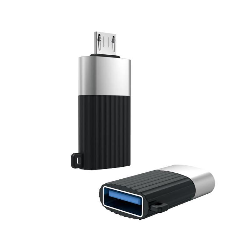 อะแดปเตอร์ XO NB149G Micro USB OTG Adapter Black 1