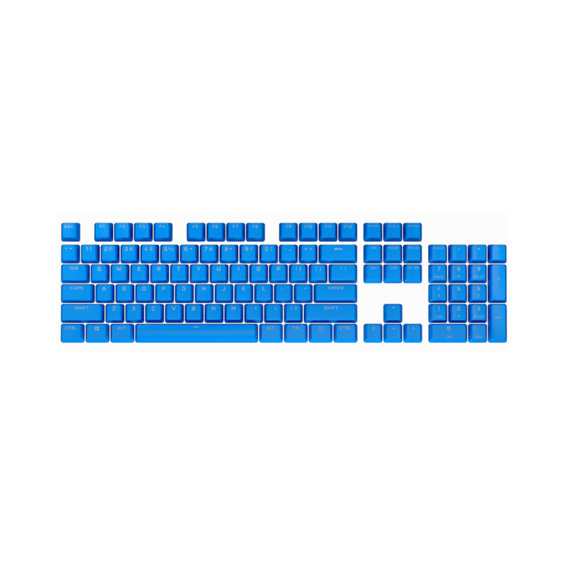 คีย์แคป Corsair PBT Double-Shot Pro Keycaps Mod Kits Blue
